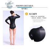 détails finition et qualité - Combinaison Neoprene 3mm UPF50+ Manches Longues Zip Avant - Couleurs Lagon