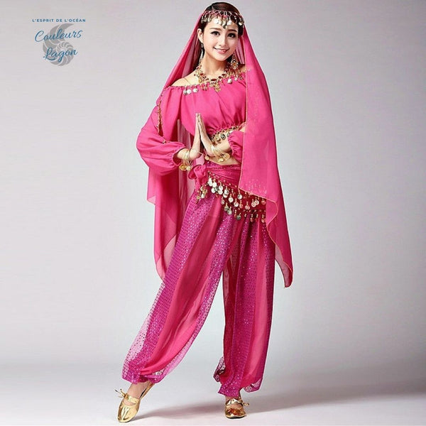 Costumes de danse à manche longue pour femme - Couleurs Lagon