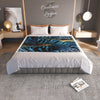 Couverture Polaire BENITIER BLEU - Couleurs Lagon