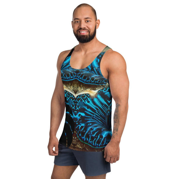 Débardeur Unisexe Couleurs Lagon BENITIER BLEU 2 - Couleurs Lagon