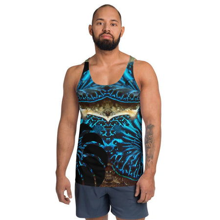 Débardeur Unisexe Couleurs Lagon BENITIER BLEU 2 - Couleurs Lagon