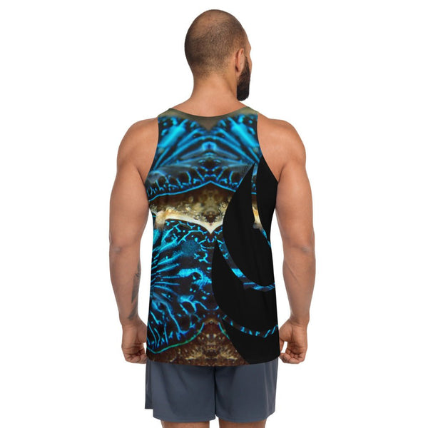 Débardeur Unisexe Couleurs Lagon BENITIER BLEU 2 - Couleurs Lagon