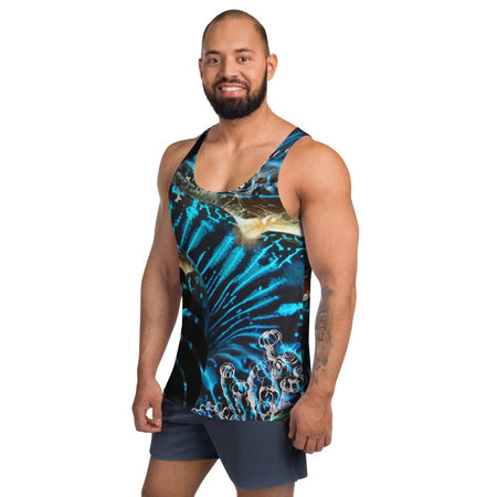 Débardeur Unisexe Couleurs Lagon BENITIER BLEU - Couleurs Lagon
