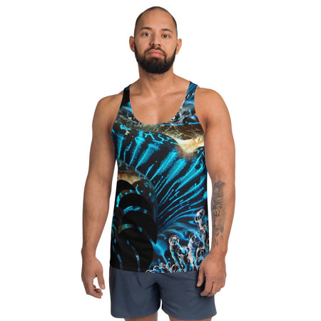 Débardeur Unisexe Couleurs Lagon BENITIER BLEU - Couleurs Lagon