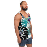 Débardeur Unisexe Couleurs Lagon FLORAL LIBELLULE 2 - Couleurs Lagon