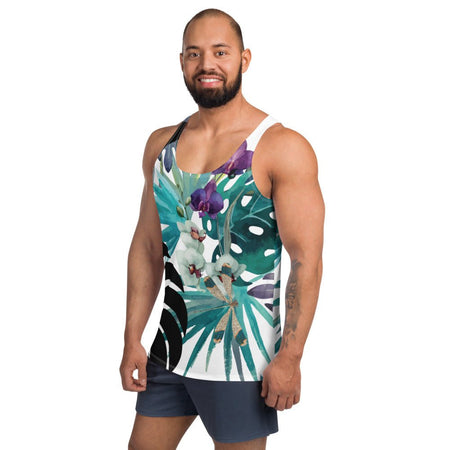 Débardeur Unisexe Couleurs Lagon FLORAL LIBELLULE 2 - Couleurs Lagon