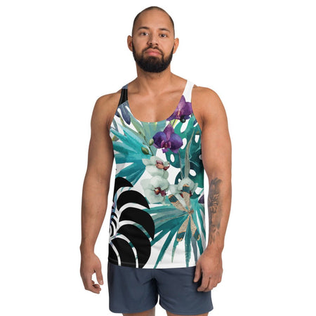 Débardeur Unisexe Couleurs Lagon FLORAL LIBELLULE 2 - Couleurs Lagon