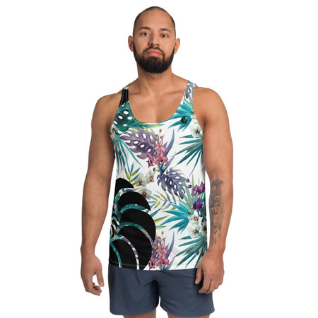 Débardeur Unisexe Couleurs Lagon FLORAL LIBELLULE - Couleurs Lagon