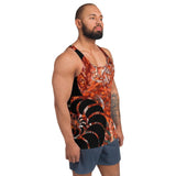 Débardeur Unisexe Couleurs Lagon GORGONES ROUGE DRAGON FISH - Couleurs Lagon