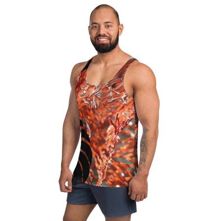 Débardeur Unisexe Couleurs Lagon GORGONES ROUGE DRAGON FISH - Couleurs Lagon