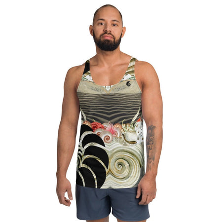 Débardeur Unisexe Couleurs Lagon SABLE ET COQUILLAGES - Couleurs Lagon