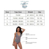 Ensemble Bikini Boxer Push-up Rashguard Brésilien - Couleurs Lagon