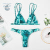 Ensemble Bikini Push UP Brésilien OCEAN - Couleurs Lagon