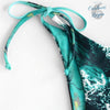 Ensemble Bikini Push UP Brésilien Vagues OCEAN Triangle et Tangua - Couleurs Lagon