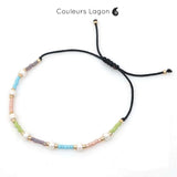 Ensemble Bracelet Coquillages Couleurs Lagon - Couleurs Lagon