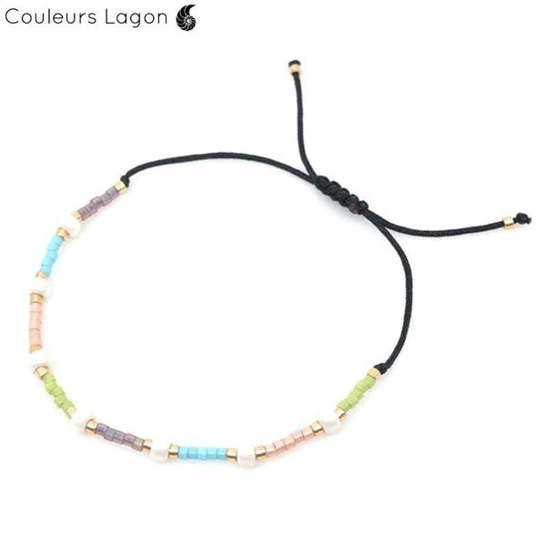 Ensemble Bracelets Mexican Déesse de l’eau - Couleurs Lagon