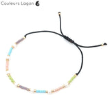 Ensemble Bracelets Mexican Déesse de l’eau - Couleurs Lagon