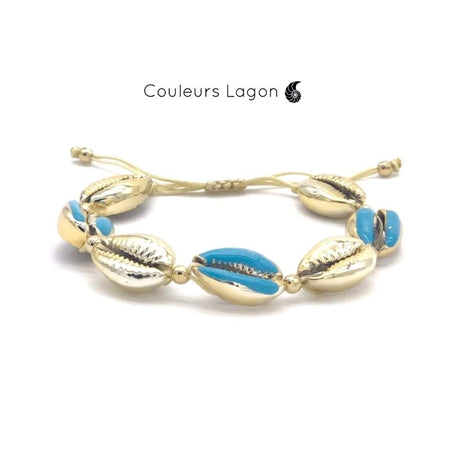 Ensemble Bracelets Mexican Déesse de l’eau - Couleurs Lagon