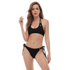 Ensemble de bikini tangua Couleurs Lagon NOIR - Couleurs Lagon