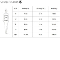 tailles - Ensemble Tankini Shorty Surf PINKLADY - Couleurs Lagon