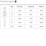 tailles - Ensemble Tankini Shorty Surf PINKLADY - Couleurs Lagon
