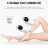 Epilateur laser permanent IPL visage et corps - Couleurs Lagon