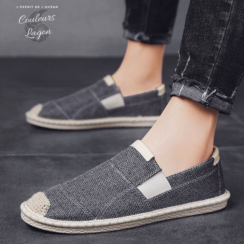 Espadrilles en toile Louis Vuitton Bleu taille 37 EU en Toile