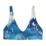 Haut de maillot de bain éco-responsable Push-Up rembourré Couleurs Lagon BLEU OCEAN - Couleurs Lagon