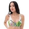 Haut de maillot de bain éco-responsable Push-Up rembourré Couleurs Lagon FLORAL 1 - Couleurs Lagon