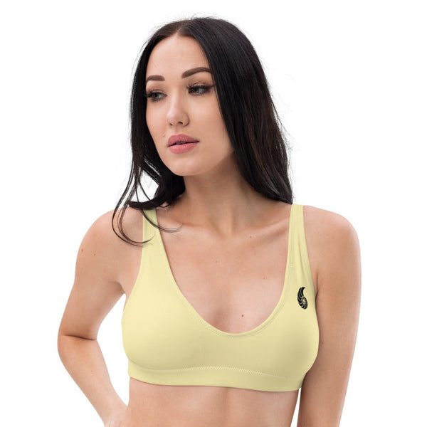Haut de maillot de bain éco-responsable rembourré Couleurs Lagon BANANA - Couleurs Lagon