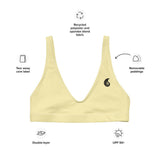 Haut de maillot de bain éco-responsable rembourré Couleurs Lagon BANANA - Couleurs Lagon