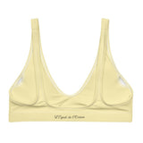 Haut de maillot de bain éco-responsable rembourré Couleurs Lagon BANANA - Couleurs Lagon