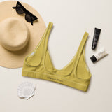 Haut de maillot de bain éco-responsable rembourré Couleurs Lagon GOLD - Couleurs Lagon