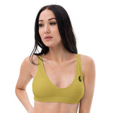 Haut de maillot de bain éco-responsable rembourré Couleurs Lagon GOLD - Couleurs Lagon