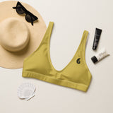 Haut de maillot de bain éco-responsable rembourré Couleurs Lagon GOLD - Couleurs Lagon