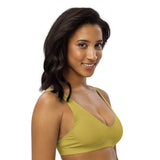 Haut de maillot de bain éco-responsable rembourré Couleurs Lagon GOLD - Couleurs Lagon