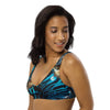 Haut de maillot de bain éco-responsable rembourré Push-Up Couleurs Lagon BLEU BENITIER - Couleurs Lagon