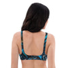 Haut de maillot de bain éco-responsable rembourré Push-Up Couleurs Lagon BLEU BENITIER - Couleurs Lagon
