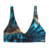 Haut de maillot de bain éco-responsable rembourré Push-Up Couleurs Lagon BLEU BENITIER - Couleurs Lagon