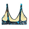 Haut de maillot de bain éco-responsable rembourré Push-Up Couleurs Lagon BLEU BENITIER - Couleurs Lagon