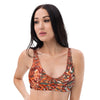 Haut de maillot de bain éco-responsable rembourré Push-Up Couleurs Lagon GORGONES ROUGE - Couleurs Lagon