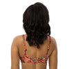 Haut de maillot de bain éco-responsable rembourré Push-Up Couleurs Lagon GORGONES ROUGE - Couleurs Lagon