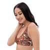 Haut de maillot de bain éco-responsable rembourré Push-Up Couleurs Lagon GORGONES ROUGE - Couleurs Lagon
