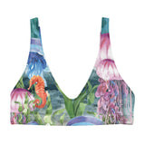 Haut de maillot de bain éco-responsable rembourré Push-Up Couleurs Lagon MARINE 1 - Couleurs Lagon