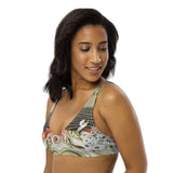 Haut de maillot de bain éco-responsable rembourré Push-Up Couleurs Lagon MARINE 2 - Couleurs Lagon