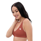 Haut de maillot de bain éco-responsable rembourré Push-Up Couleurs Lagon ROUGE - Couleurs Lagon