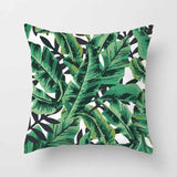 Housses de coussin FLORAL COULEURS LAGON carré 45cm 18" - Couleurs Lagon