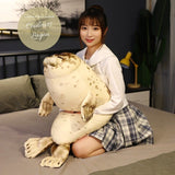 Jouet Peluche Réaliste Lion de Mer en coton 35-85cm - Couleurs Lagon -  souplesse coussin oreiller grand modele