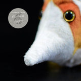 Jouet Peluche Réaliste Poissons du Lagon et Récifal 20cm 8in - Couleurs Lagon - rocket fish detail pointe tete