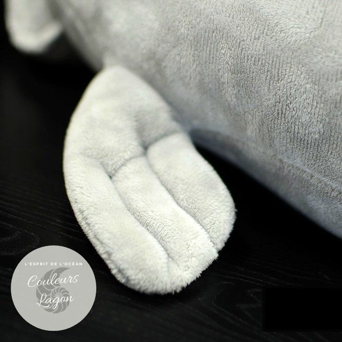 Jouet Peluche Réaliste Très Mignon Dugong 36cm - Couleurs Lagon